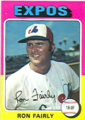 1975 Topps Mini Baseball Cards      270     Ron Fairly